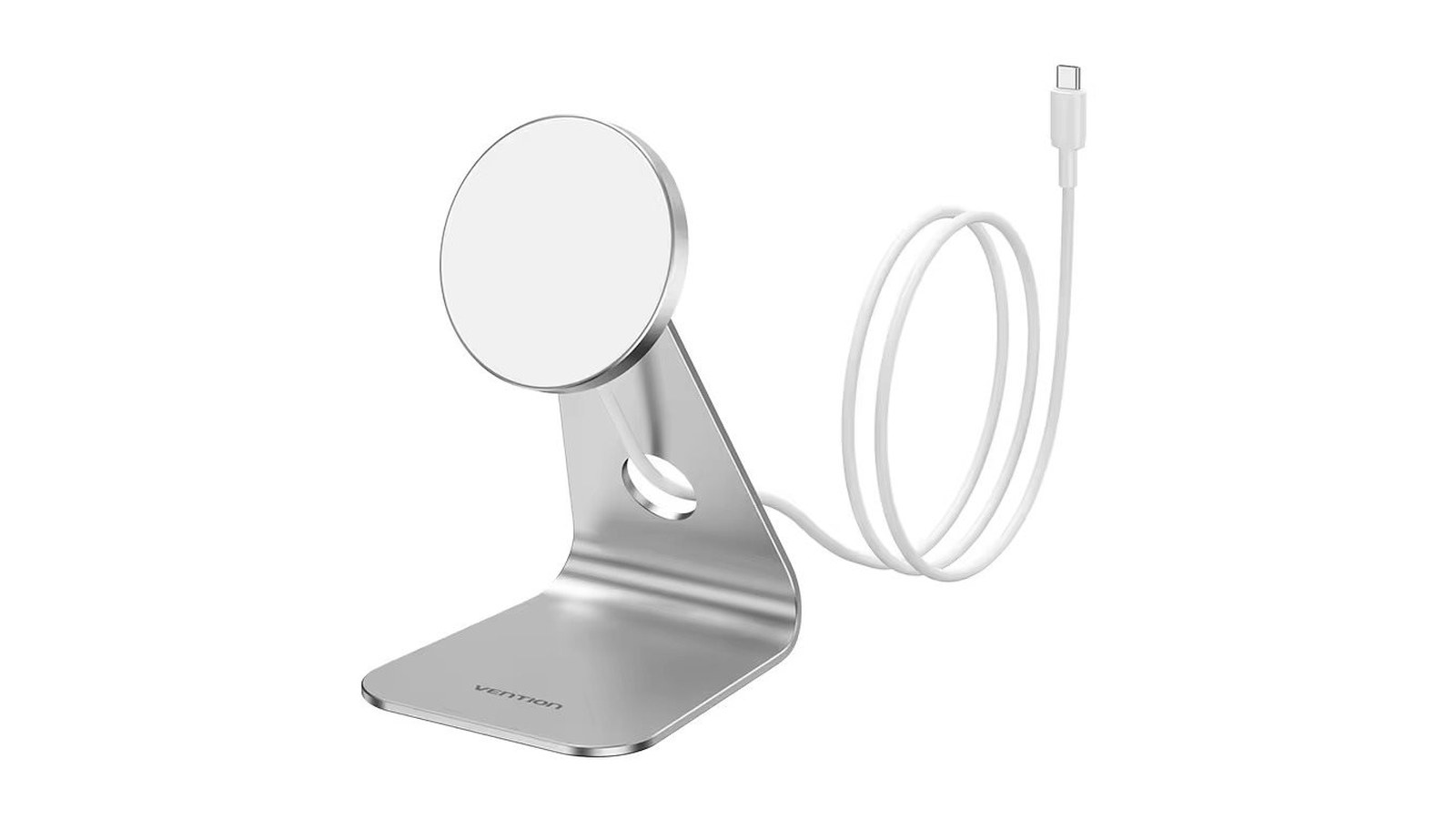 Vention Wireless Charging Stand, Silver