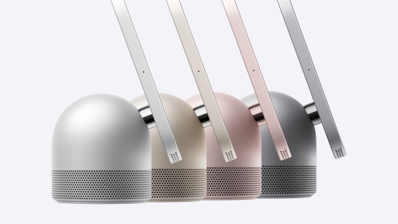 HomeView is shown in silver, starlight, rose pink, and space gray.