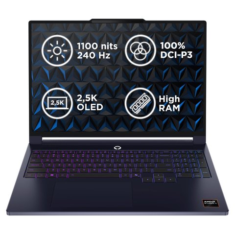 Lenovo Legion 7 16AGP11 (Ryzen AI 7 450, RTX 5060, 32 GB/1 TB, OLED)