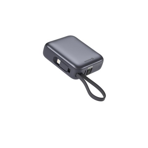 Swissten 10 000 mAh s kabely USB-C a Lightning
